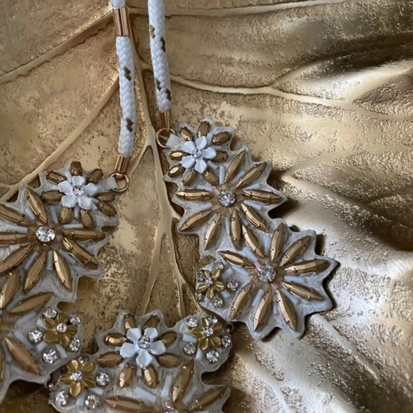 J. Crew Golden Blossom Statement Necklace - Picture 5 of 6